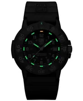 Luminox Men's Swiss Original Navy Seal Evo Series Military Dive Black Rubber Strap Watch 43mm