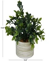 Traditional Eucalyptus Artificial Plant, 11.3"