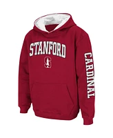 Youth Boys Colosseum Cardinal Stanford Cardinal 2-Hit Team Pullover Hoodie