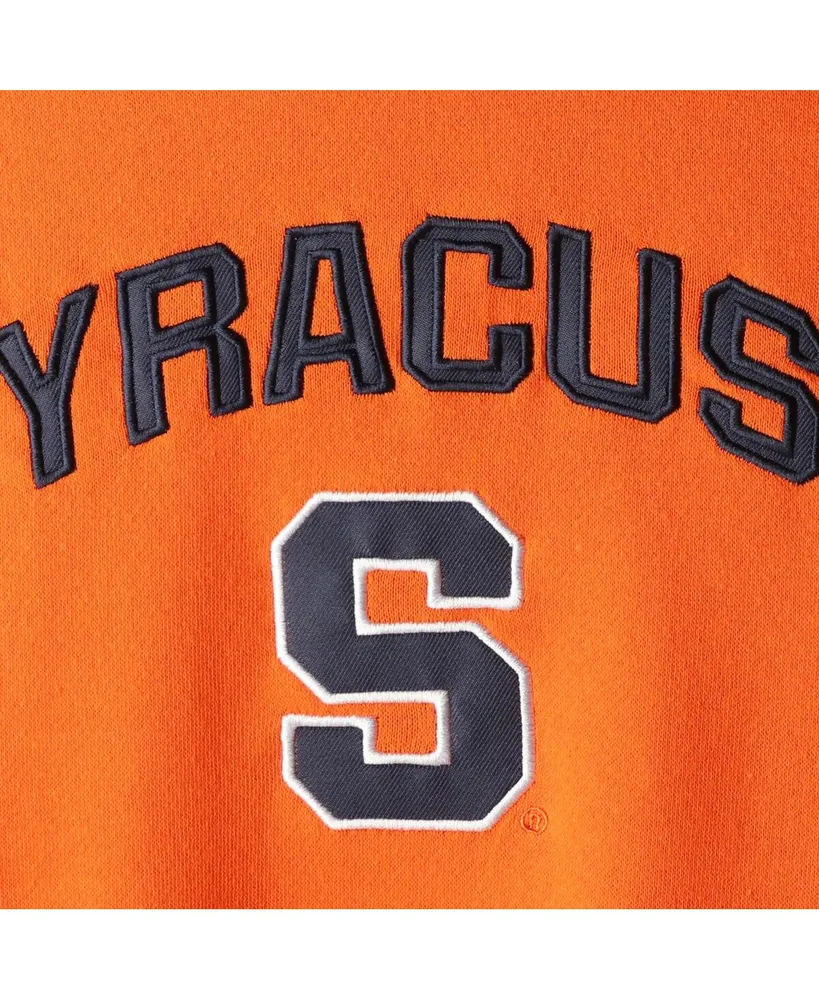 Youth Boys Colosseum Orange Syracuse 2-Hit Team Pullover Hoodie