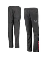 Boys Youth Colosseum Heathered Charcoal Gonzaga Bulldogs Fleece Pants