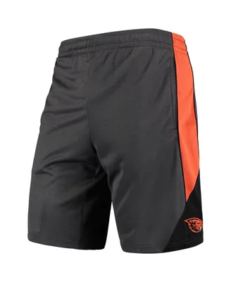 Men's Colosseum Charcoal Oregon State Beavers Turnover Team Shorts