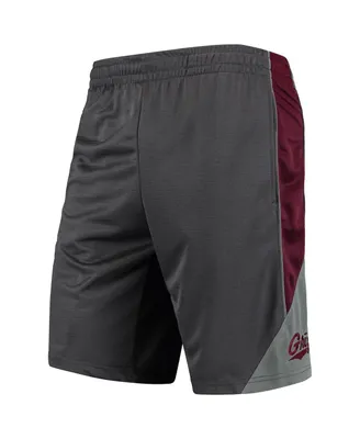 Men's Colosseum Charcoal Montana Grizzlies Turnover Team Shorts