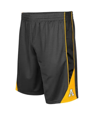 Men's Colosseum Charcoal Appalachian State Mountaineers Turnover Shorts