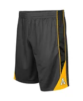 Men's Colosseum Charcoal Appalachian State Mountaineers Turnover Shorts