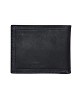 Nautica Men's Credit Card Bifold Leather Wallet