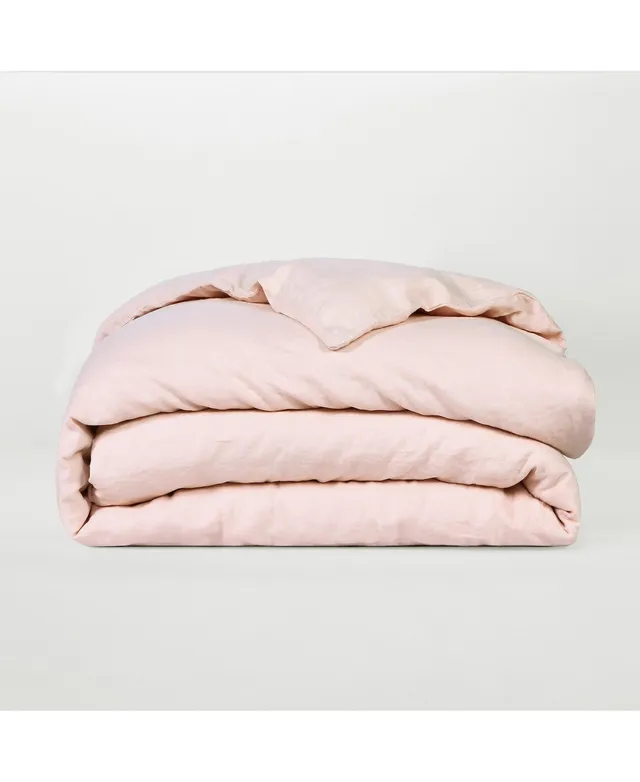 Linen-blend King/Queen Duvet Cover Set