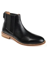 Thomas & Vine Men's Corbin Wide Width Plain Toe Chelsea Boot