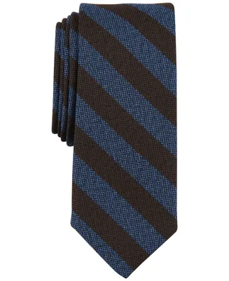 Bar Iii Men's Arrow Striped Skinny Tie, Created for Macy's