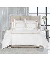 Hotel Collection Chain Links Embroidery 100% Pima Cotton Duvet Cover Set, Full/Queen, Exclusively at Macy's