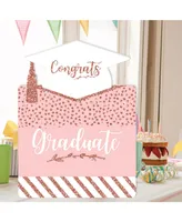 Rose Gold Grad - Graduation Congratulations Giant Greeting Card Jumborific Card