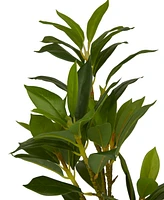 Coastal Bay Laurel Artificial Plant, 16.2"