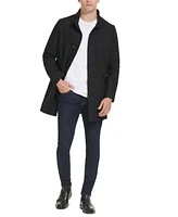 Kenneth Cole Men's Wool Button Car Coat