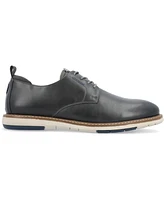 Vance Co. Men's Thad Tru Comfort Foam Lace-Up Round Toe Hybrid Dress Shoe