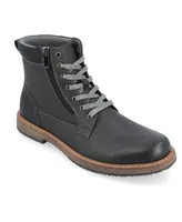 Vance Co. Men's Metcalf Tru Comfort Foam Lace-Up Round Toe Ankle Boot
