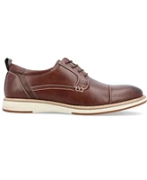 Vance Co. Men's Jedd Tru Comfort Foam Lace-Up Cap Toe Hybrid Dress Shoe