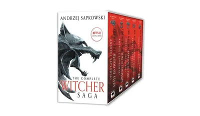 The Witcher Boxed Set: Blood of Elves, The Time of Contempt, Baptism of Fire, The Tower of Swallows, The Lady of the Lake by Andrzej Sapkowski