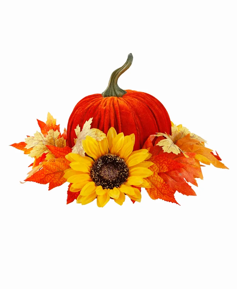 Flora Bunda Pumpkin Sunflowers Ring