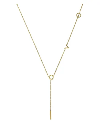 Accessory Concierge Women's Love Y-Chain Necklace - Gold