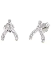 Accessory Concierge Women's Wishbone Stud Earrings