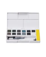 Derwent Tinted Charcoal Paint Pan 12 Piece Color Set