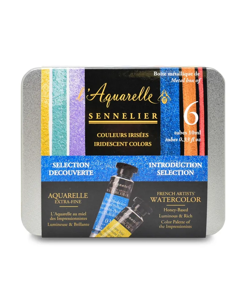 Sennelier La Petite Aquarelle Watercolor Set, 12-Color Set - 10ml Tubes 