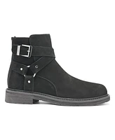 Karl Lagerfeld Men's Suede Harness Tire Tread Sole Boot