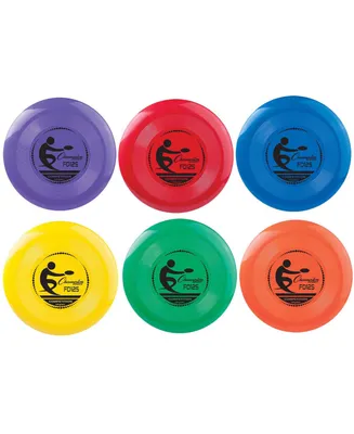 Champion Sports Competition Plastic Disc, Set of 6