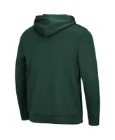 Men's Colosseum Green Tulane Wave Lantern Pullover Hoodie