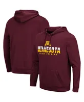 Men's Colosseum Maroon Minnesota Golden Gophers Lantern Pullover Hoodie