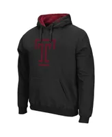 Men's Colosseum Temple Owls Arch and Logo Pullover Hoodie