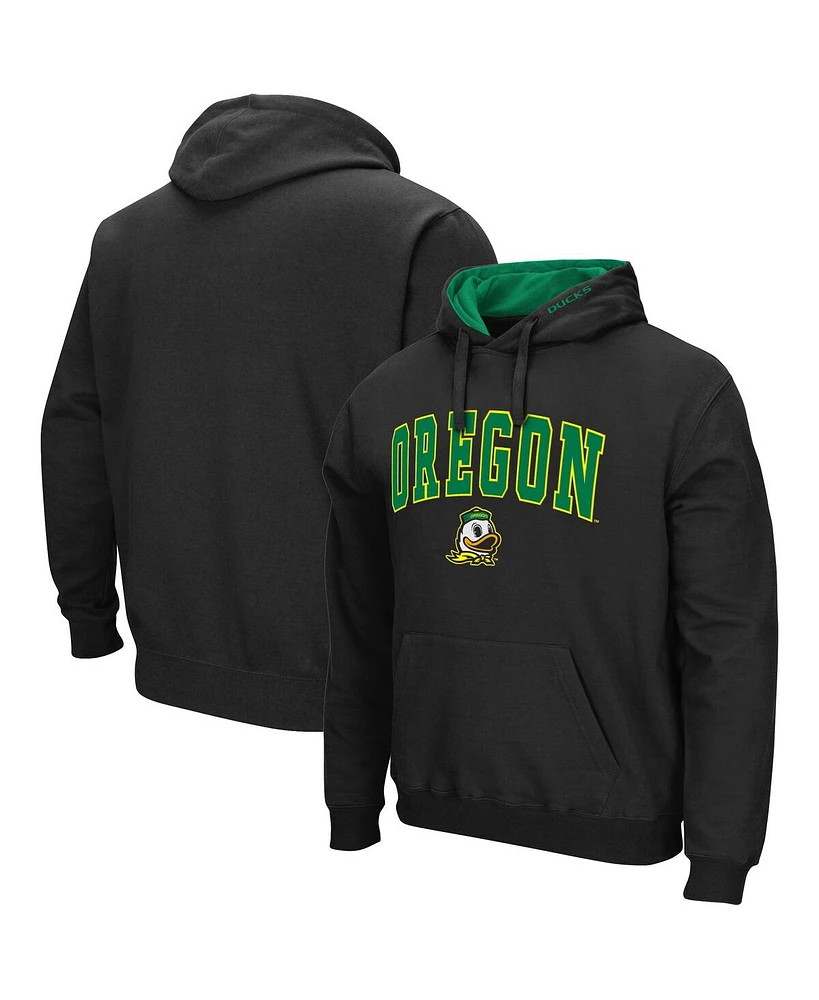 Colosseum Men's Oregon Ducks Arch & Logo 3.0 Pullover Hoodie