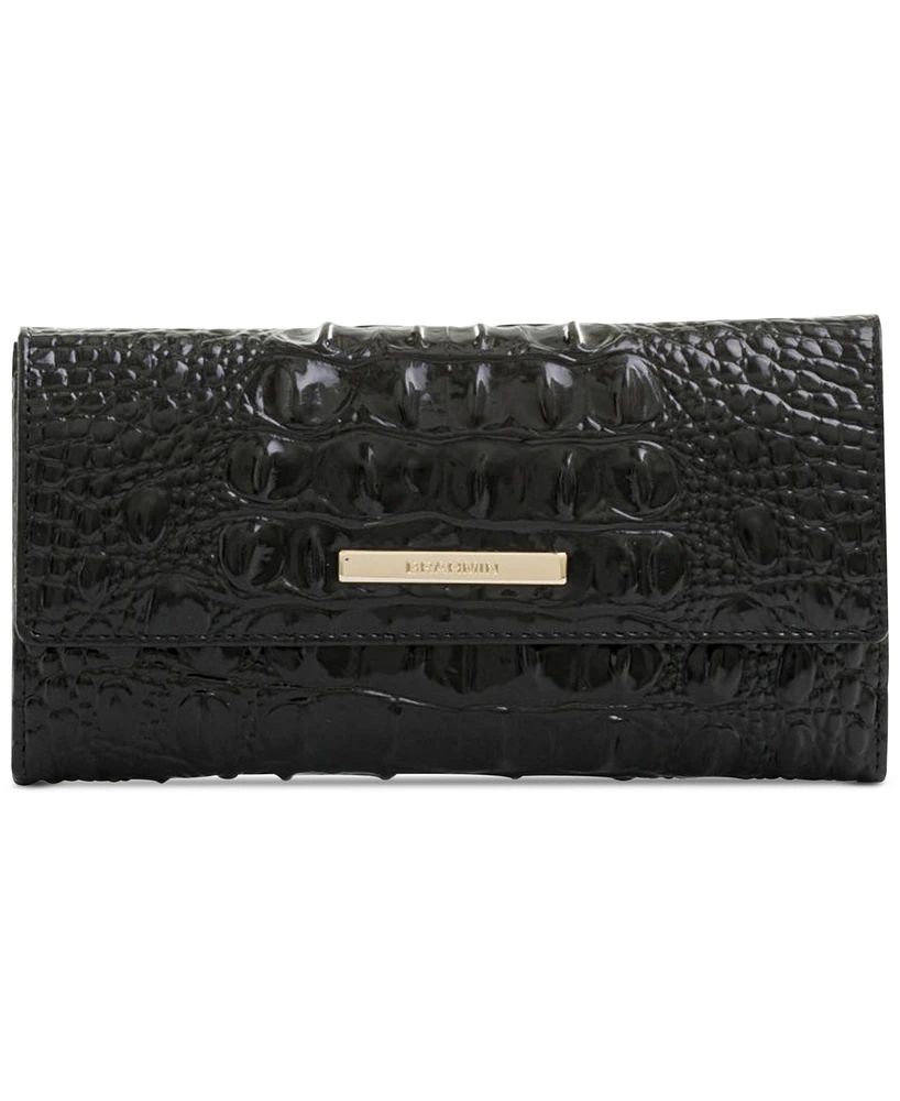 Brahmin Cordelia Embossed Leather Wallet