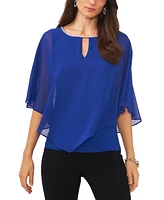 Msk Embellished Overlay Top