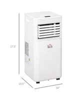 Homcom Mobile Air Conditioner w/ 4 Modes, 2 Speeds, Led Display, Timer