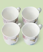 Lenox Butterfly Meadow Hydrangea Collection 4-Pc. Mug Set