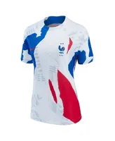 Women's Nike White France National Team 2022 Pre-Match Top