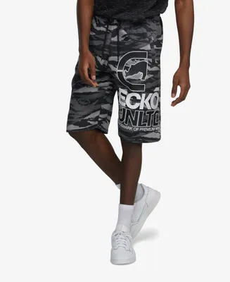 Ecko Unltd Men's Flex It Fleece Shorts