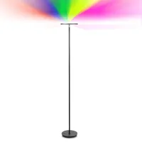 Brightech Sky Colors 69" Led Tochiere Floor Lamp with Remote Color-Changing Light