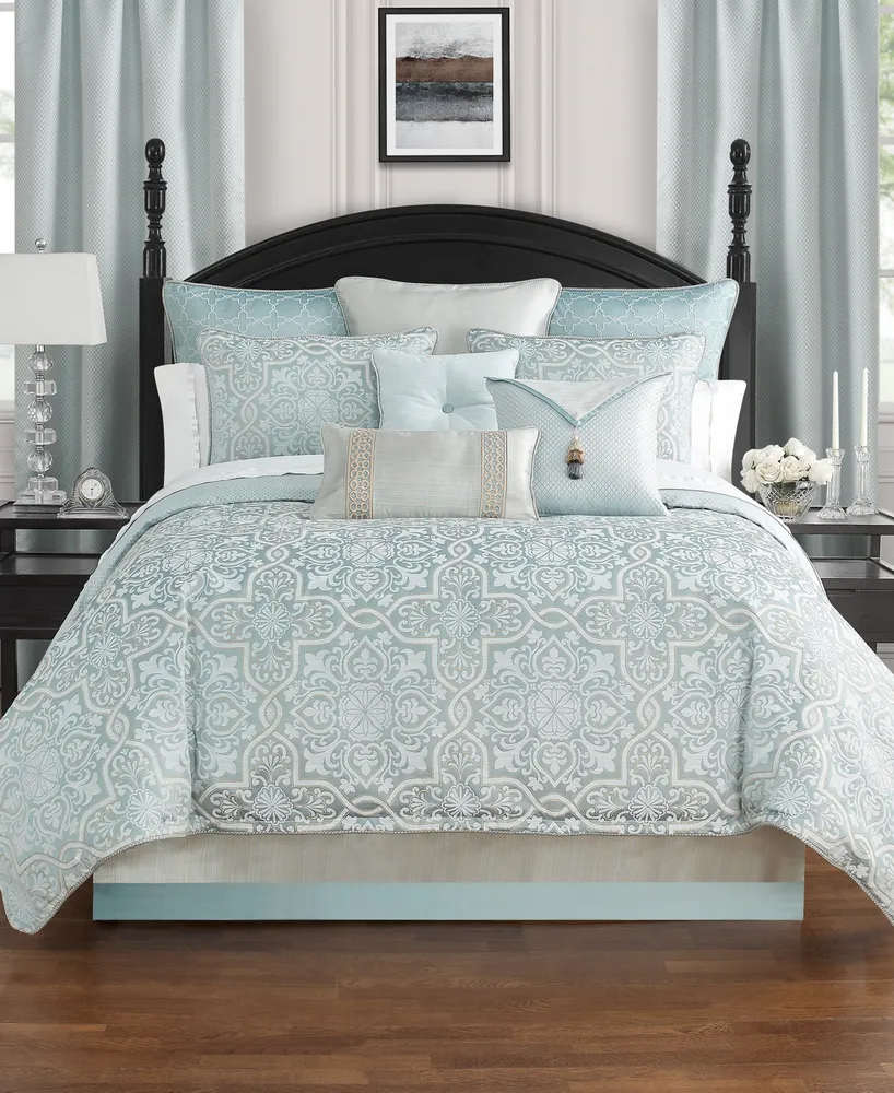 Closeout! Waterford Arezzo Reversible 6 Piece Comforter Set, Queen