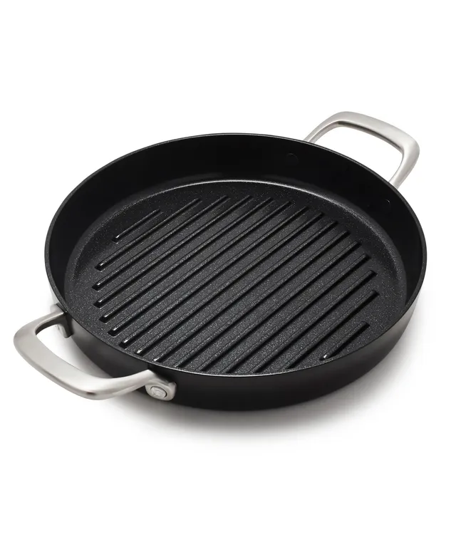 Cooks Standard Nonstick Square Grill Pan 11 x 11-Inch, Hard Anodized G