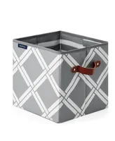 Nautica Folded Storage Cube Box Weave