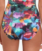 Lauren Ralph Women's Printed Hipster Bikini Bottoms