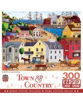 Masterpieces Town & Country Home Port 300 Piece Ez Grip Jigsaw Puzzle