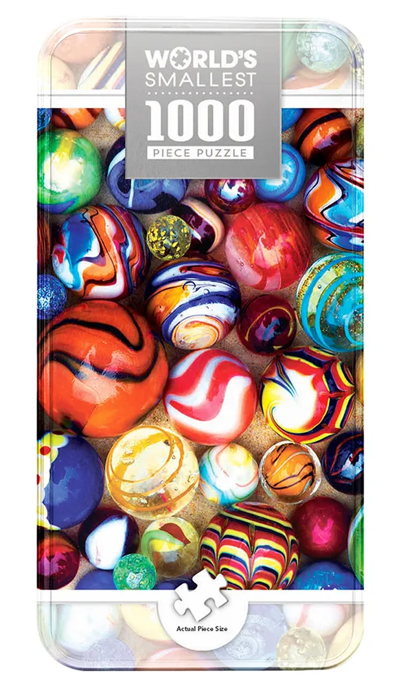 Masterpieces World's Smallest All My Marbles 1000 Piece Jigsaw Puzzle