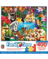 Masterpieces Family Time - Marvelous Kittens 400 Piece Jigsaw Puzzle