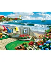 Masterpieces Memory Lane - Coastal Getaway 300 Piece Ez Grip Puzzle