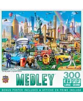 Masterpieces Medley - The Big Apple 300 Piece Ez Grip Jigsaw Puzzle