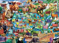 Masterpieces National Parks of America 1000 Piece Jigsaw Puzzle