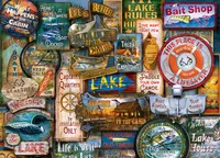 Masterpieces Realtree - Off to the Lakehouse 1000 Piece Jigsaw Puzzle